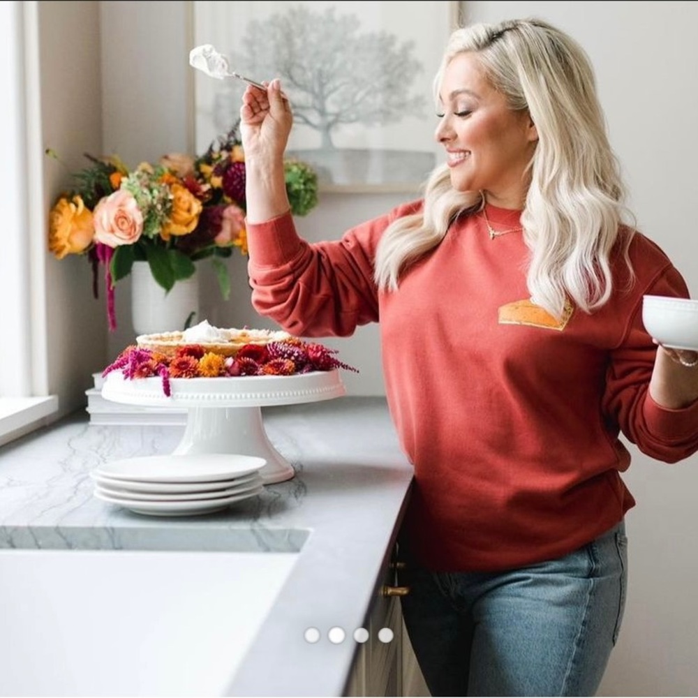Mallory Ervin Living Fully co Sweet as Pie sweatshirt!